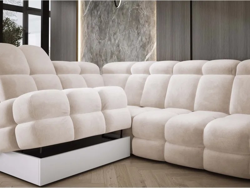 Narożnik TOLLO L z elektryczną regulacją siedziska WERSAL