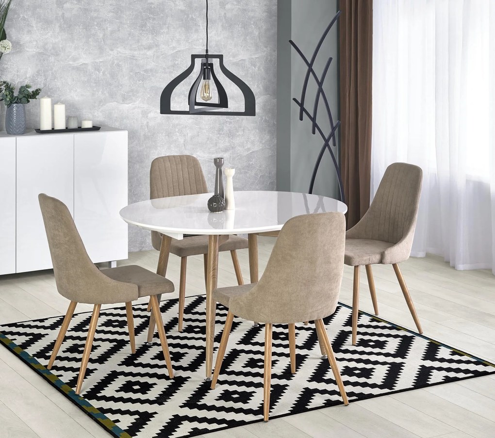 Skandynawski stół do jadalni Edward dąb san remo