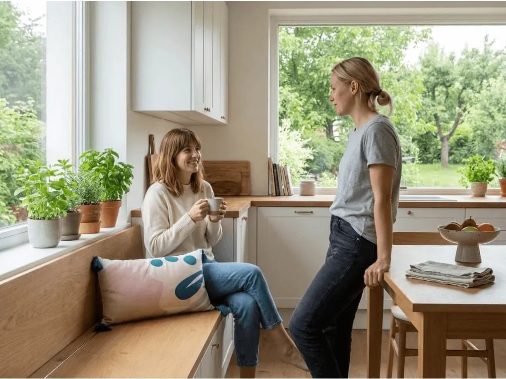 Poduszka dekoracyjna IMPRIME ALMA 30x50 cm, różowy