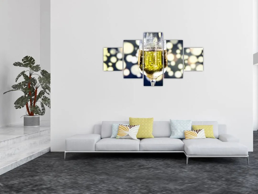Obraz szampana (125x70 cm)