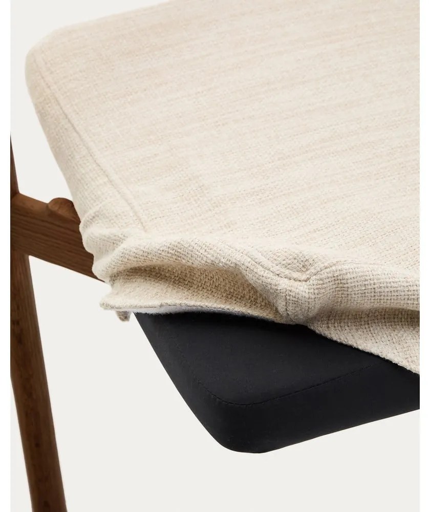 Brązowe krzesło Alocs – Kave Home