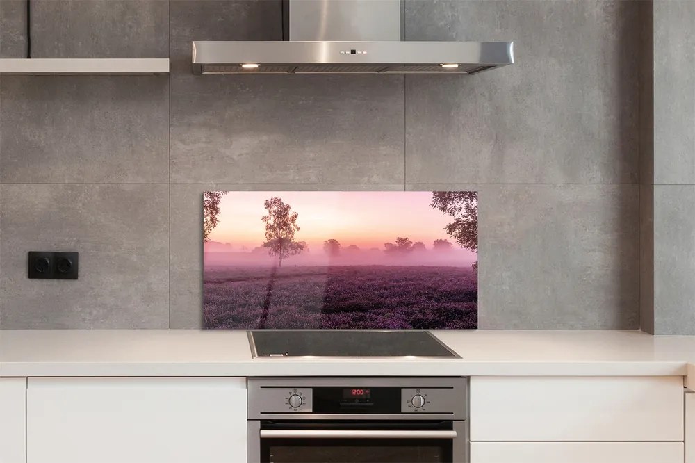 Szklany Panel Koloryt Wrzosowiska