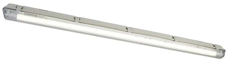 Zewnetrzna Oświetlenie sufitowe TL z wbudowanym LED 1800 lm i czujnikiem ruchu IP65 - Base Retro Oswietlenie zewnetrzne