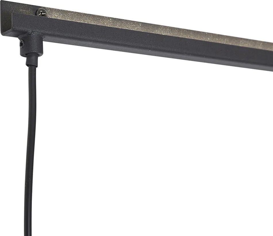 Nowoczesny Kinkiet / Lampa scienna czarny z LED - Letterbox Nowoczesny Oswietlenie wewnetrzne