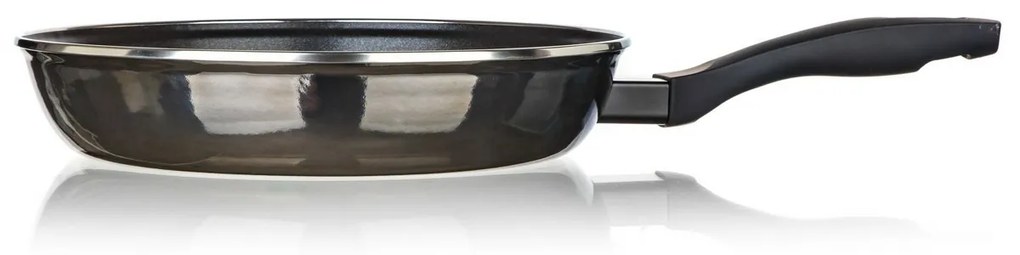 Banquet Patelnia emaliowana METALLIC Black 28 cm,z nieprzywierającą powierzchnią, 28 cm