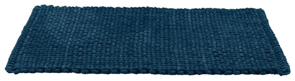 Ciemnoniebieski tekstylny dywanik łazienkowy 50x80 cm Covelo – Wenko
