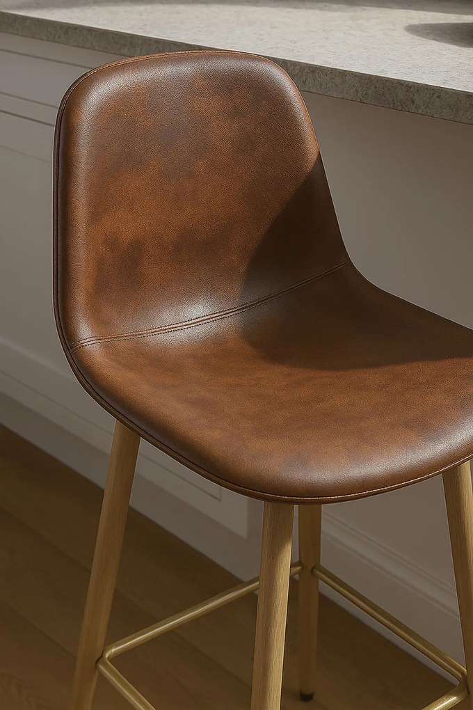 Stoek ze sztucznej skóry Teok