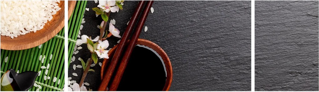 Obraz - Sushi (170x50 cm)