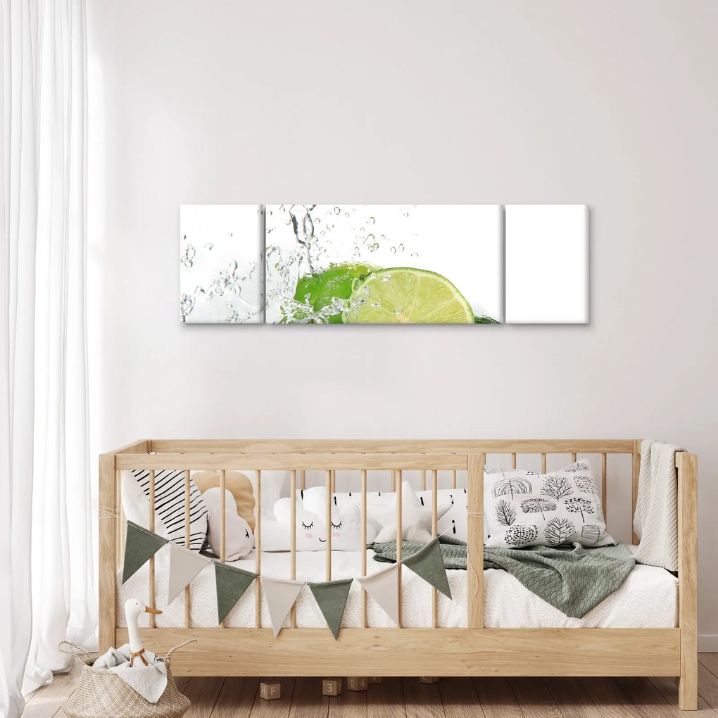 Obraz - Soczyste cytryny (170x50 cm)