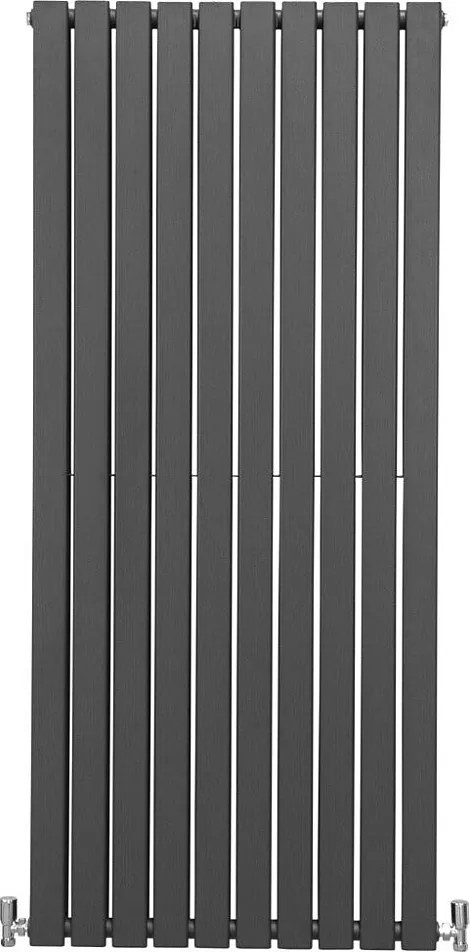 Grzejniki panelowe designerskie, antracytowo-szare, 1600 mm x 700 mm