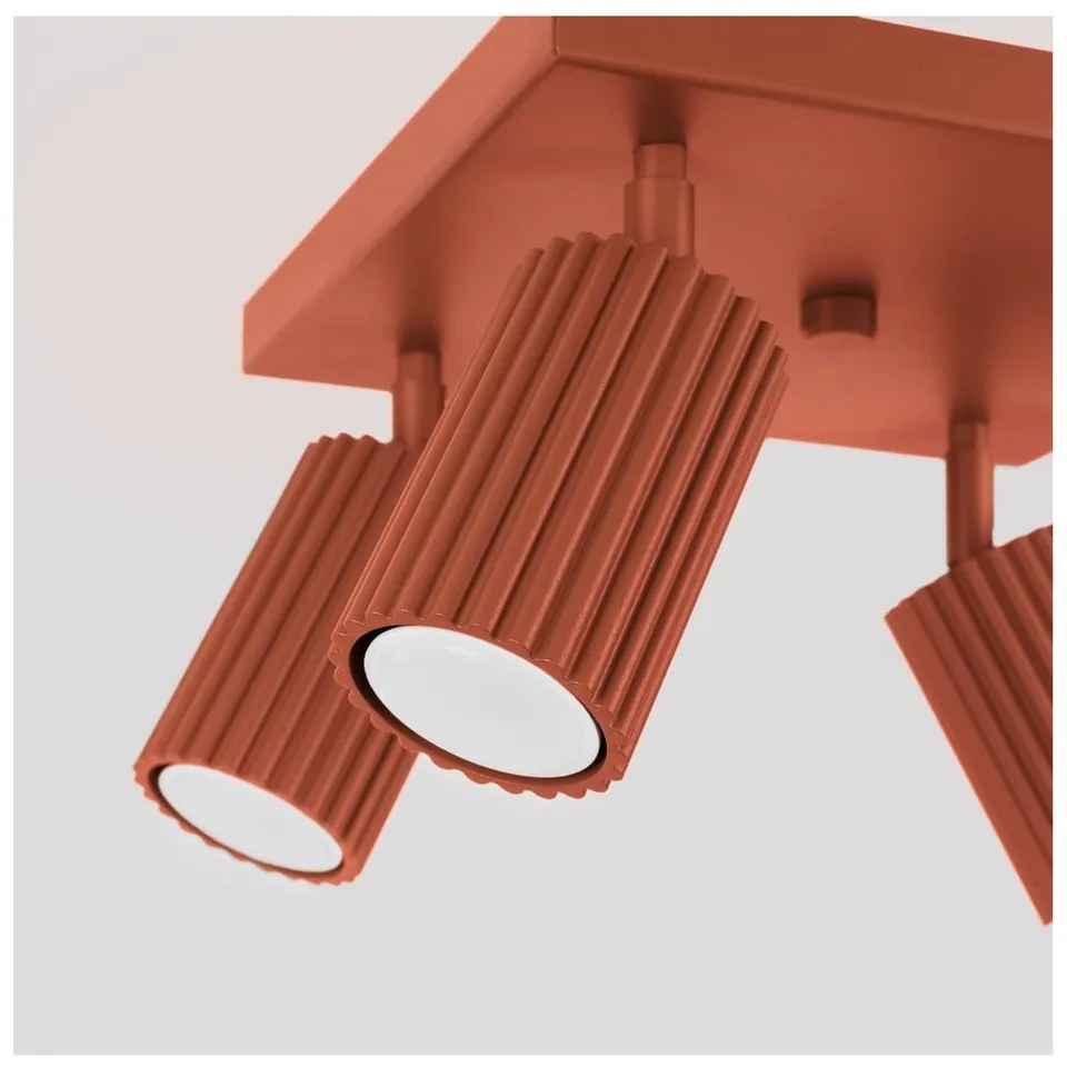 Ceglasta lampa punktowa 25x25 cm Gleam – Sollux