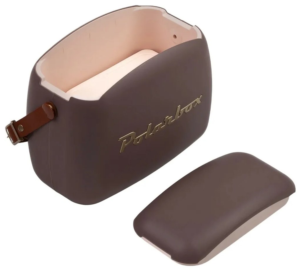 POLARBOX Box chłodzący Gold Label 6 l,  brązowy