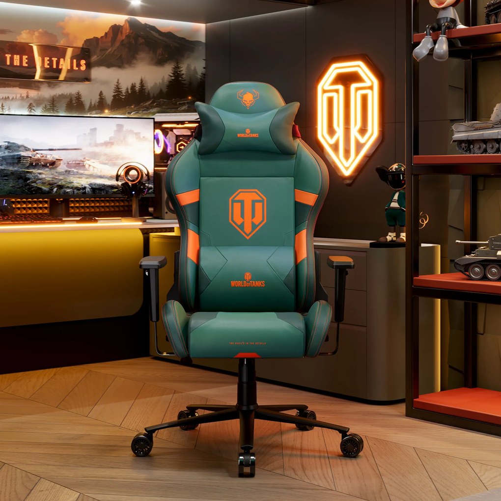 Fotel gamingowy Diablo X-One 2.0, World of Tanks