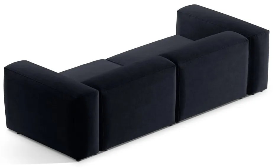 Ciemnoniebieska sofa 264 cm Bergano – Cosmopolitan Design