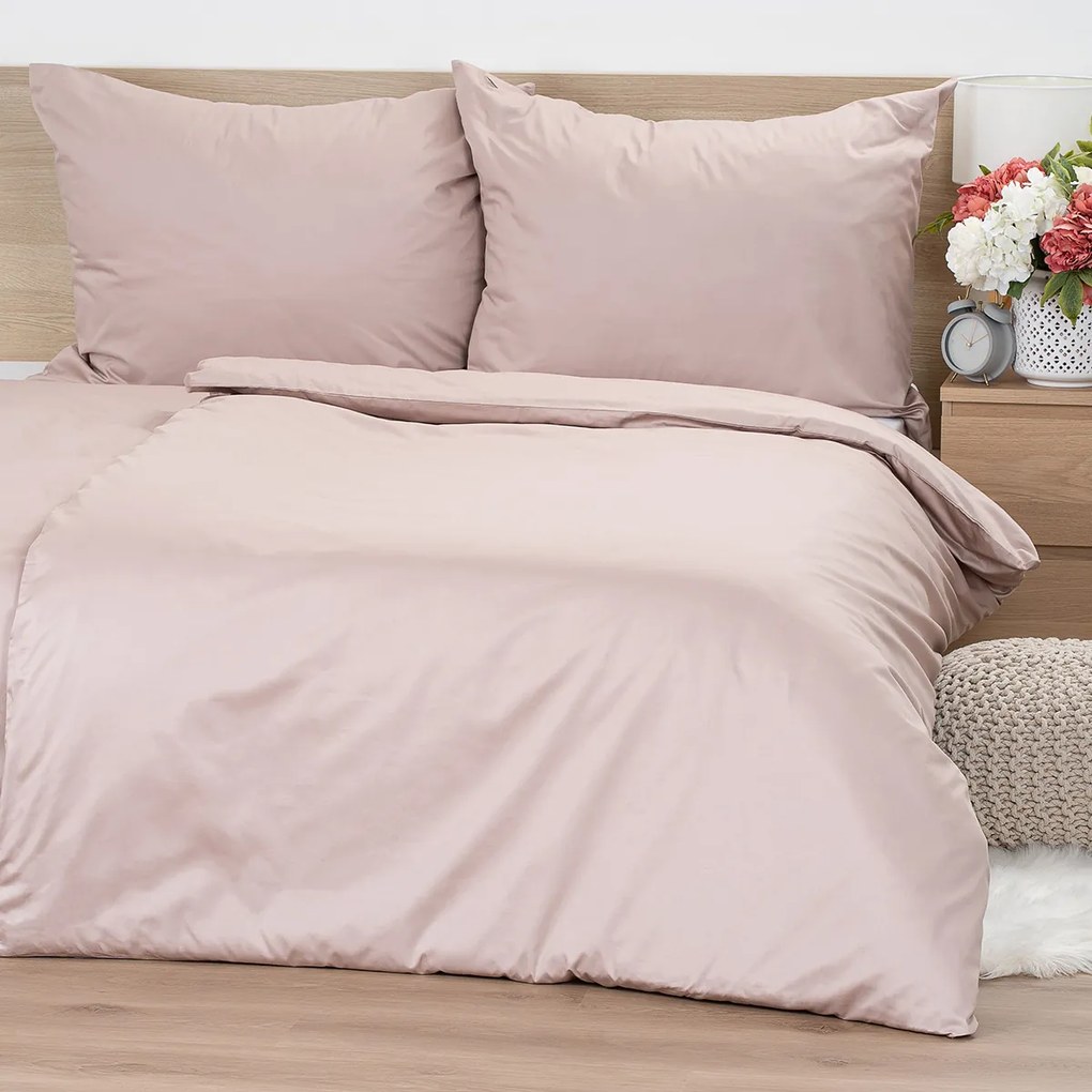 4Home Satynowa pościel Cappuccino, 140 x 220 cm,70 x 90 cm, 140 x 220 cm, 70 x 90 cm