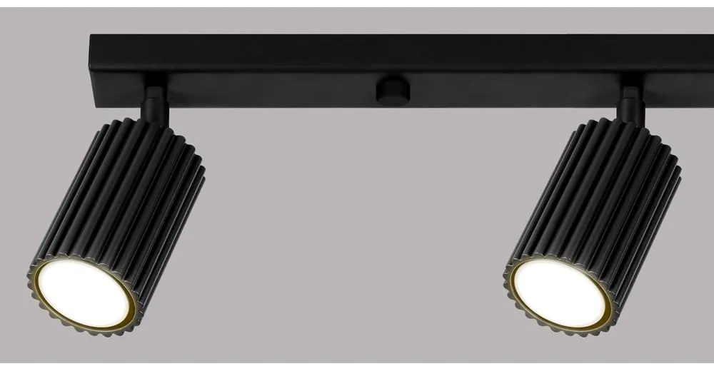 Czarna lampa punktowa 6,5x81 cm Gleam – Sollux