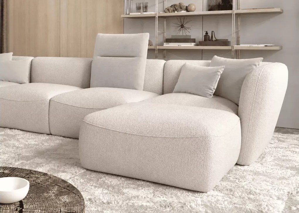 Narożnik Candelovio XL nowoczesny minimalistyczny do salonu styl skandynawski