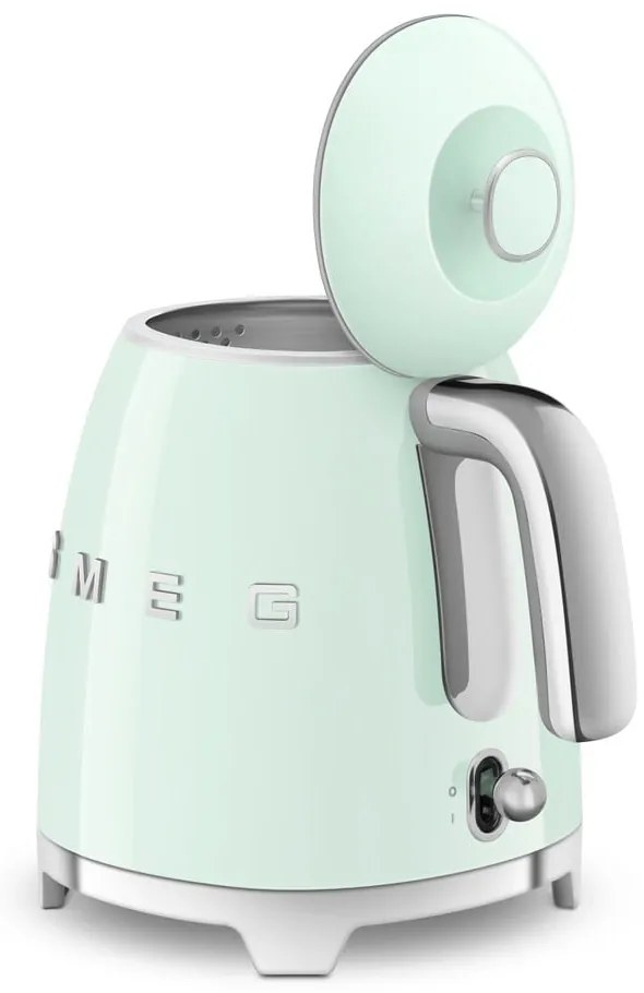 Jasnozielony czajnik elektryczny ze stali nierdzewnej 800 ml Retro Style – SMEG