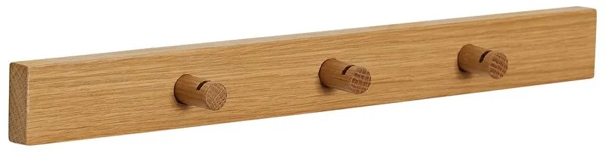 Wieszak ścienny w dekorze dębu w naturalnym kolorze 40 cm Cosplay – Hübsch