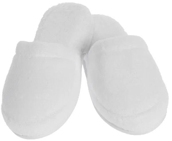 Unisex szlafrok MICRO COTTON w ozdobnym opakowaniu + kapcie Biały L + kapcie (42/44) + w pudełku