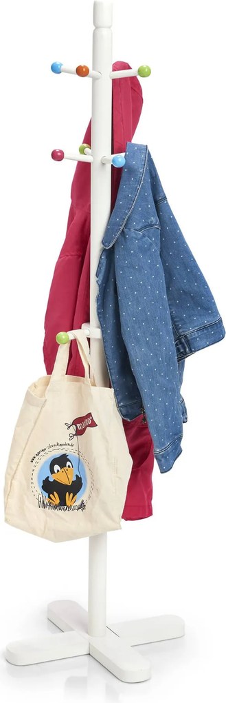 Wieszak na ubrania dziecięce, 38 x 38 x 124 cm, ZELLER
