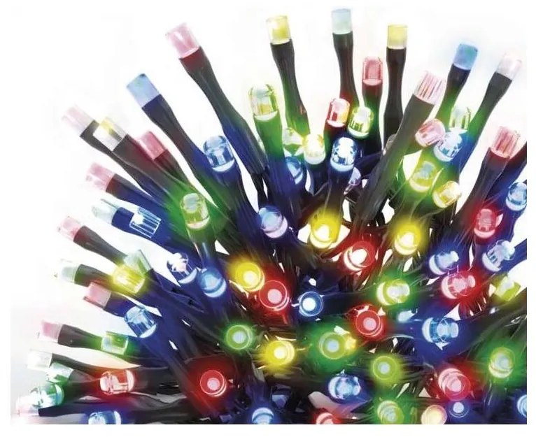 LED Zewnętrzny łańcuch bożonarodzeniowy 100xLED/15m IP44 różne kolory