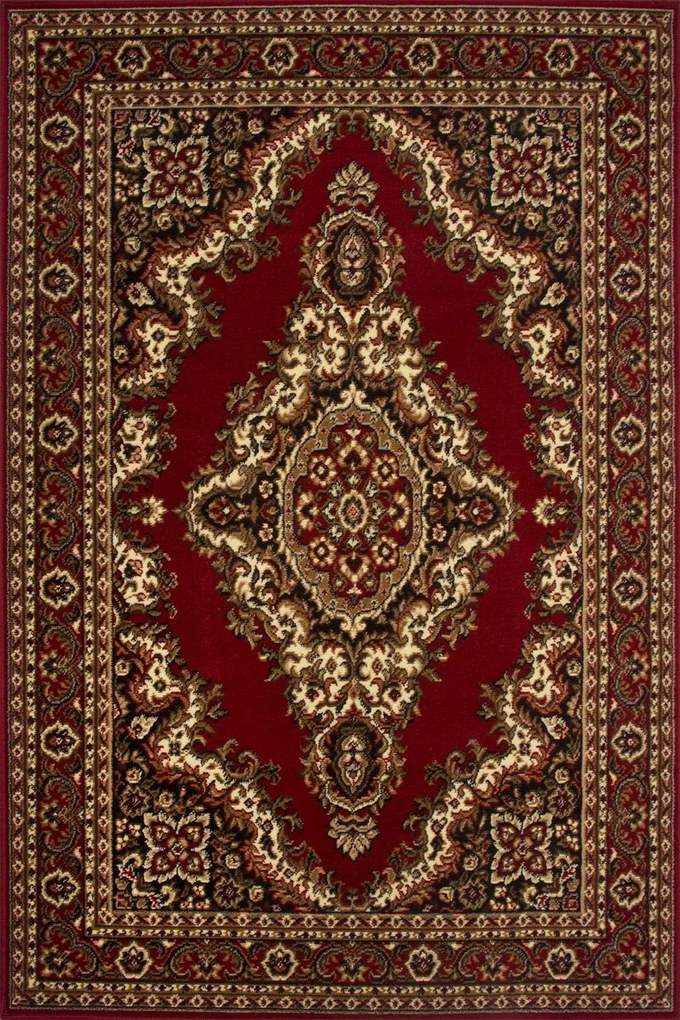 Dywan Country Gold Bordowy 250x350 Prostokąt