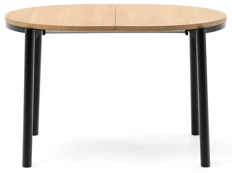 Rozkładany stół z blatem w dekorze dębu 90x120 cm Montuiri – Kave Home