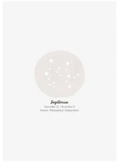 Plakat Dekoracyjny (50x70 Cm) Profecia Sagittarius - Sklum