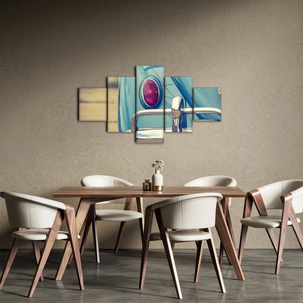 Obraz turkusowego weterana (125x70 cm)