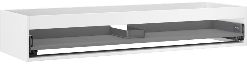 Mexen Box-A korpus szafki podumywalkowej 140 cm, 1 szuflada, biały mat - 91AX0-1400-235-1-01