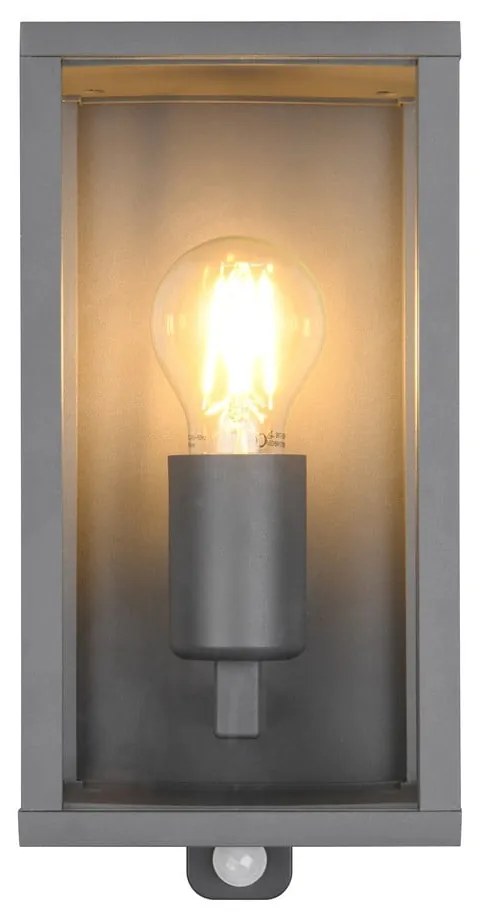 Lampa zewnętrzna z czujnikiem ruchu (wysokość 29 cm) Garonne – Trio