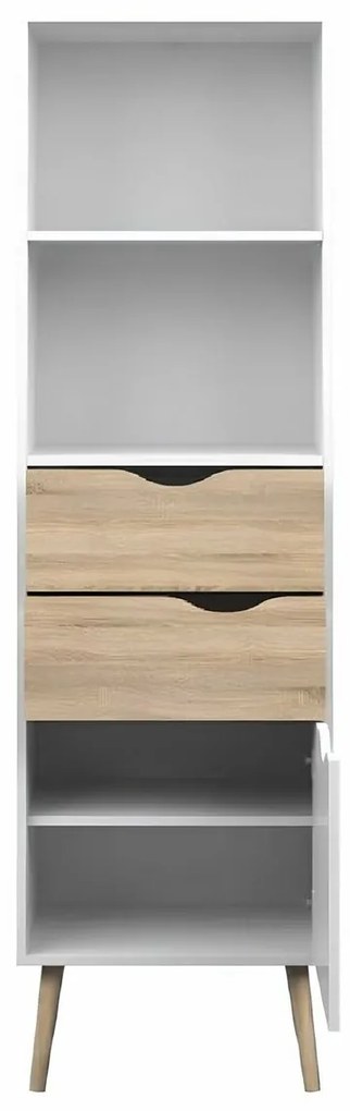 Biblioteczka OSLO 75382, biały