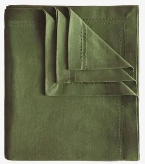 Obrus 150x150 Cm Z Bawełny Eirsen Intensywny Verde Olive - Sklum