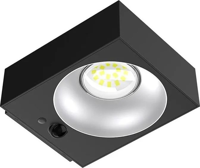 Viking - solarny ściemnialny kinkiet LED z czujnikiem LED/2W/3,7V IP65 4000K