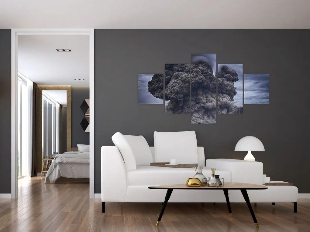 Obraz - Erupcja wulkanu (125x70 cm)