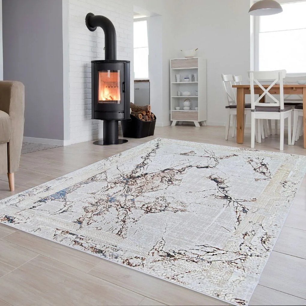 Dywan vintage Beyond Marmurek beżowy 120 cm x 180 cm