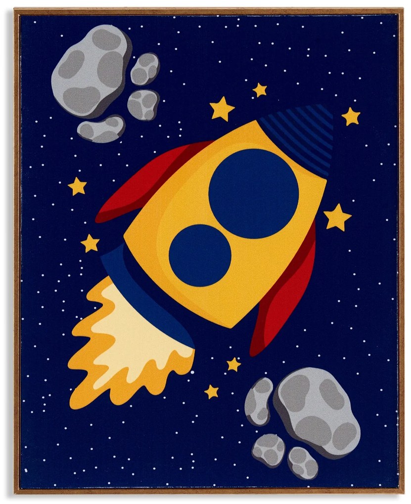 Plakat w ramce kosmos PLANET, 40 x 50 cm