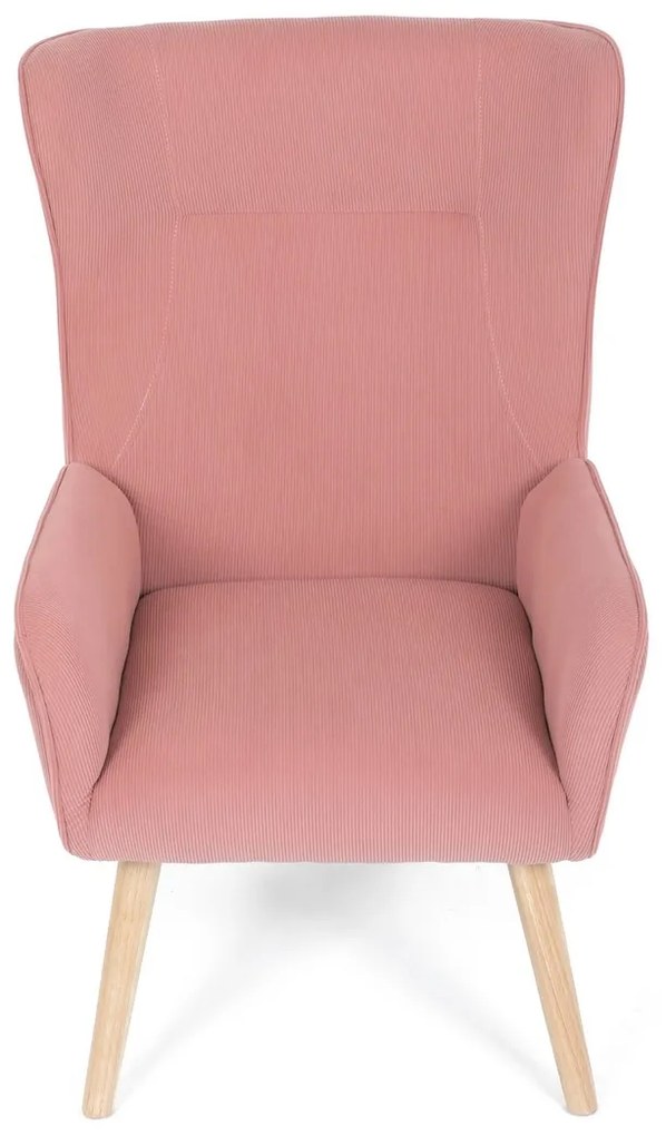 Fotel na uszach PINK2, różowy