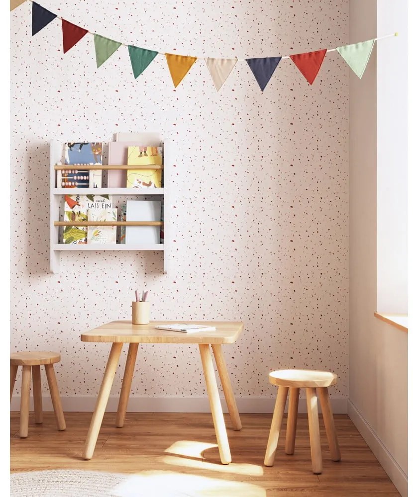 Stolik dla dzieci z litego drewna kauczukowego 55x55 cm Dilcia – Kave Home