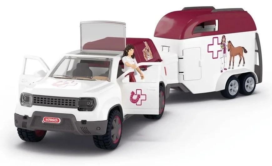 Schleich 42704 Mobilny weterynarz z przyczepą