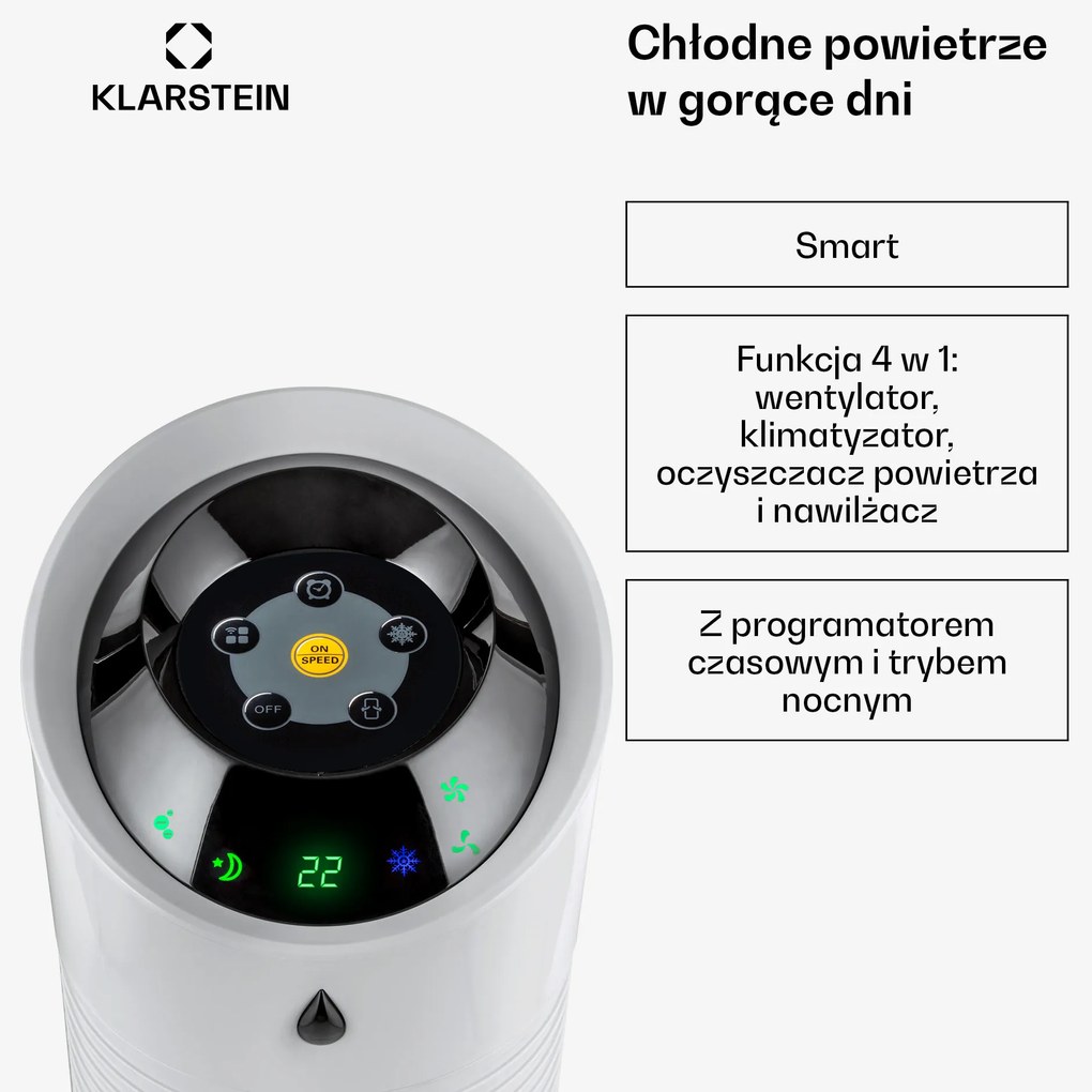 Klarstein Skyscraper Ice Smart klimator 4 w 1