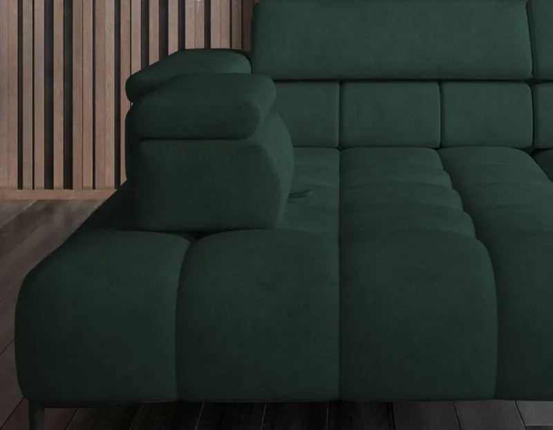 Narożnik PLAZA XL z elektryczną regulacją siedziska WERSAL