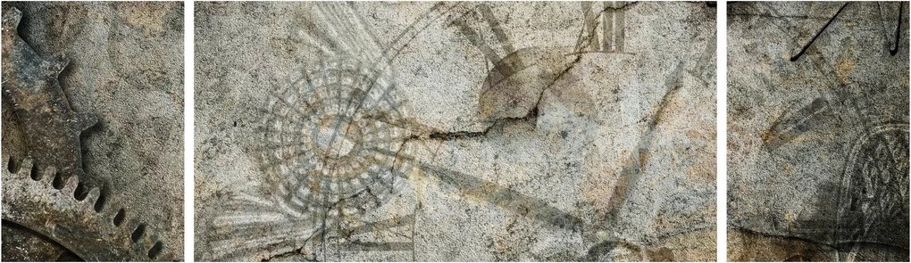 Obraz - Upływ czasu (170x50 cm)