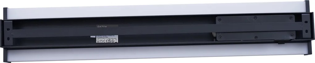Nowoczesna lampa ścienna czarna CCT 60 cm z LED IP54 - Vanya