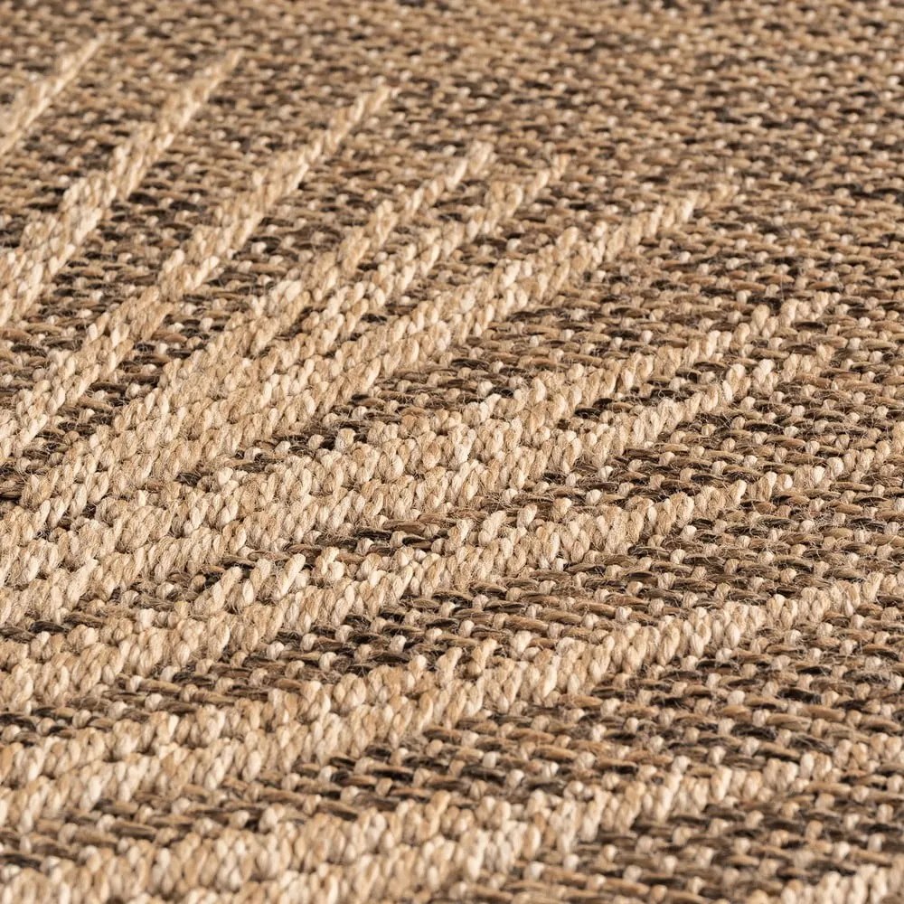Brązowy chodnik odpowiedni na zewnątrz 80x250 cm Timber 1403 – Ayyildiz Carpets