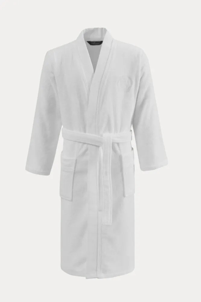 Męski szlafrok PALATINE S Biały