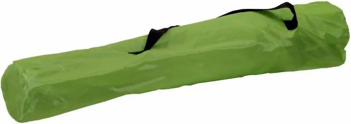 Turystyczne kampingowe krzesło składane jasno-zielone z miejscem na napoje