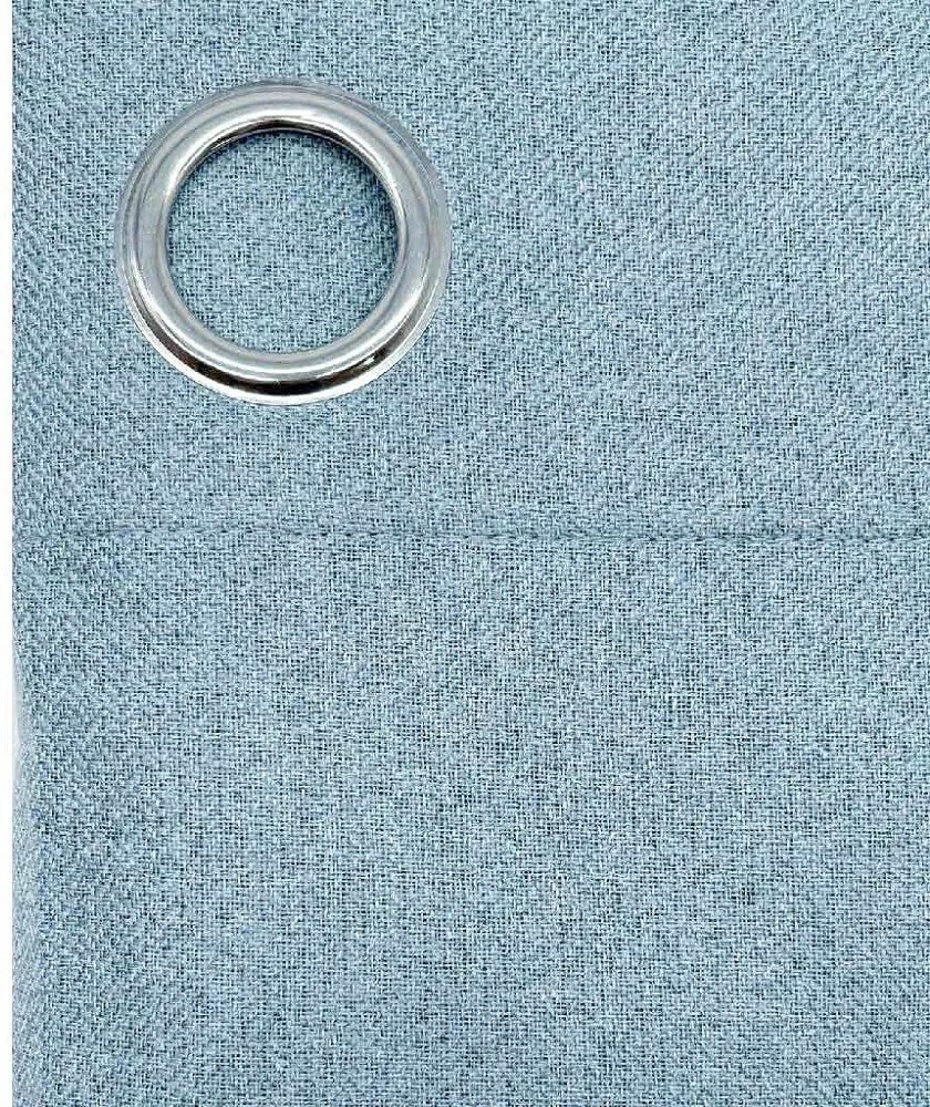 ARÔME HOME Zasłona zaciemniająca niebieski denim,135 x 245 cm