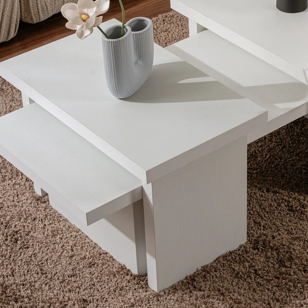 Stolik konferencyjny Sanctuary Wood White